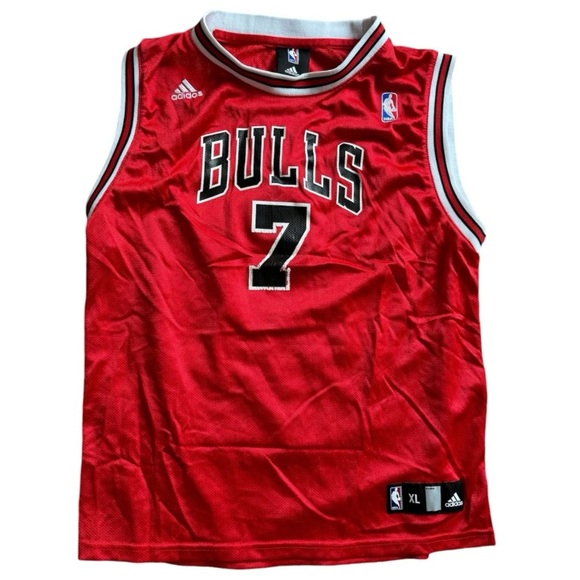 VTG Chicago Bulls #7 Ben Gordon Adidas Youth Jersey Size: XL (18-20) - Picture 1 of 7